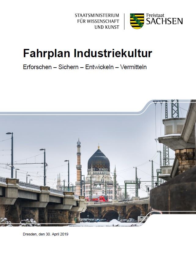 Titelbild der Publikation Fahrplan Industriekultur